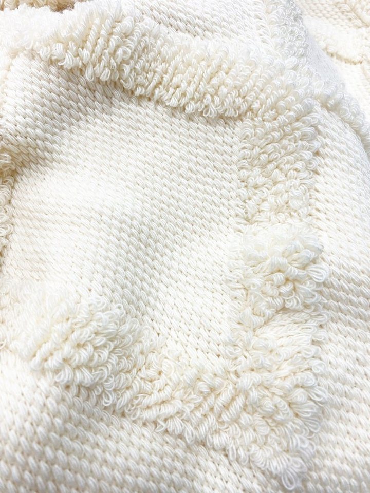 Primera Tagesdecke Kuscheldecke Boho, mit trendigen Bommeln – Bild 3 von 5