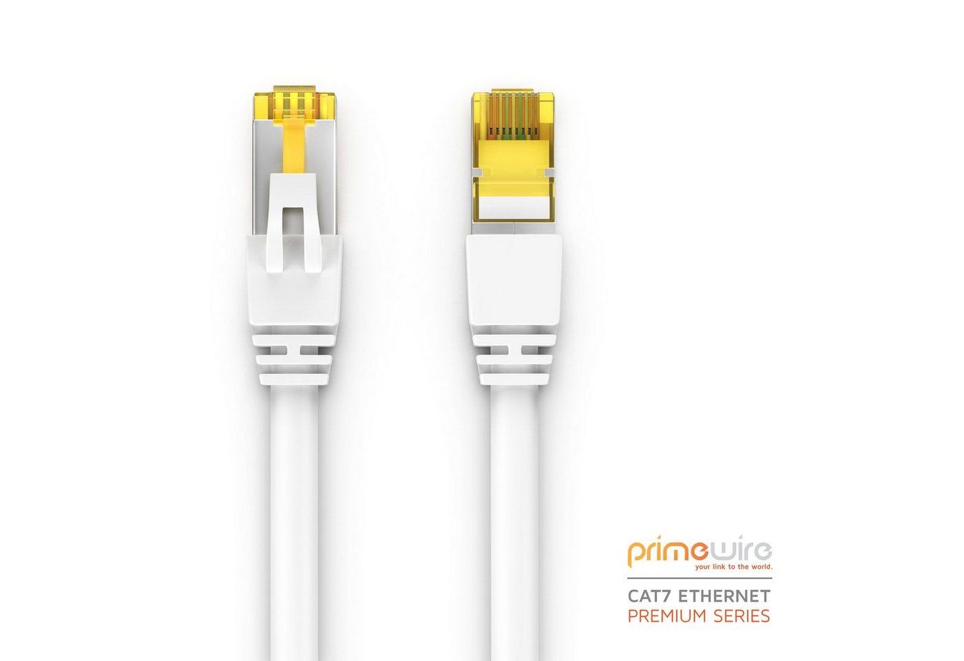 Primewire Gigabit Ethernet S/FTP Netzwerkkabel, 10000 Mbit/s, Patchkabel - 7,5m LAN-Kabel, CAT.7, RJ-45 (Ethernet) (750 cm), für Router, Modem, Switch, PC, idea – Bild 2 von 5