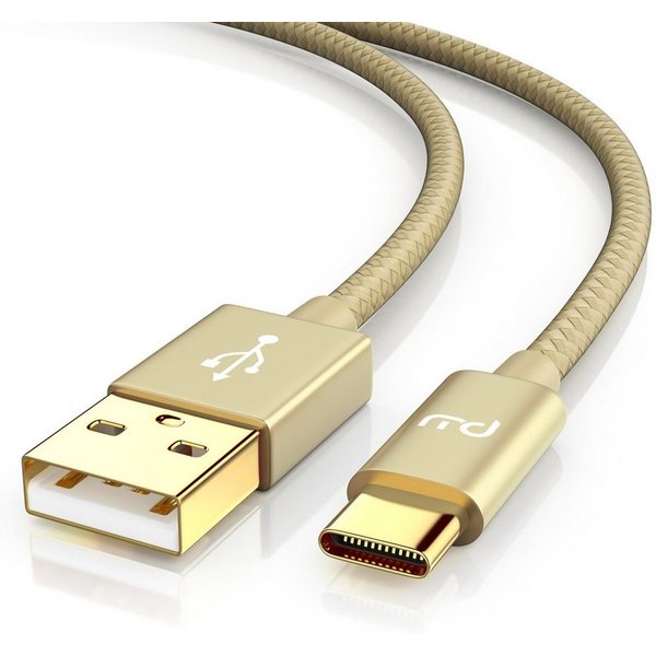 Primewire Typ C Ladekabel, Datenkabel, Adapterkabel für Smartphone & Tablet - 1m USB-Kabel, 2.0, USB Typ A, USB-C (100 cm), für Samsung Galaxy S8, S8, MacBook, 