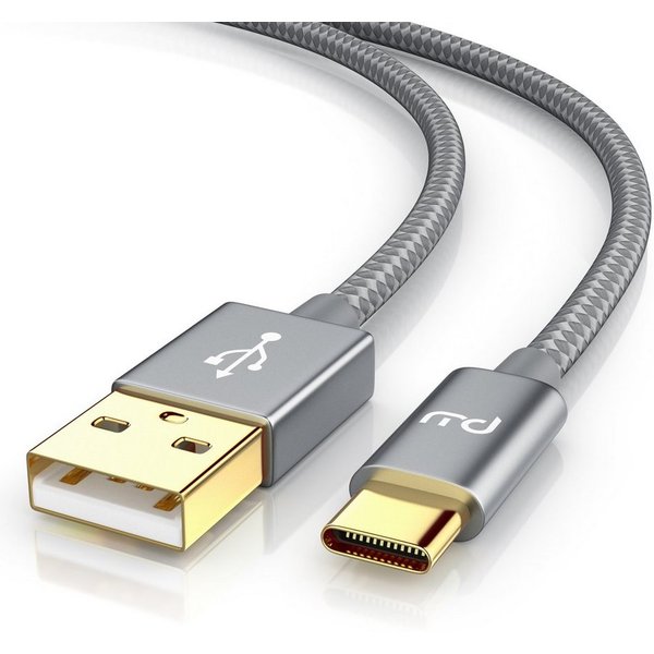 Primewire Typ C Ladekabel, Datenkabel, Adapterkabel für Smartphone & Tablet - 1m USB-Kabel, 2.0, USB Typ A, USB-C (100 cm), für Samsung Galaxy S8, S8, MacBook, 