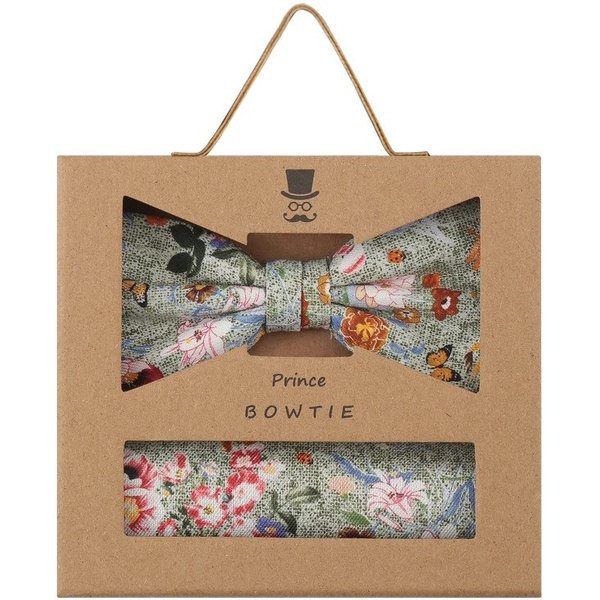 Prince Bowtie Fliege SET FLIEGE+TUCH