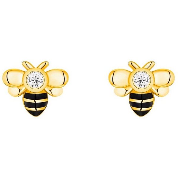 Prinzessin Lillifee Paar Ohrstecker Bee, mit Zirkonia (synth)