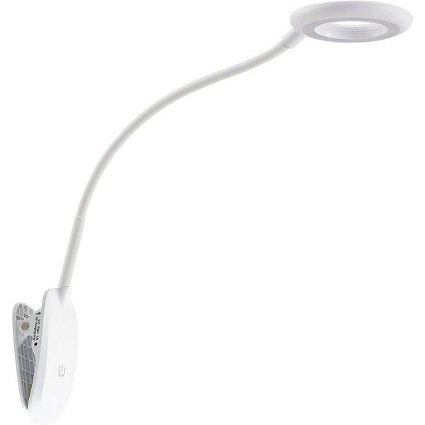 Prios Klemmleuchte Harumi, Enthalten, 1 x 4 W LED, universalweiß