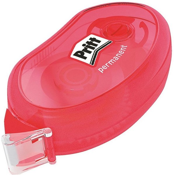 PRITT Klebesticks Compact, Kleberoller 8,4 mm x 10 m, permanent