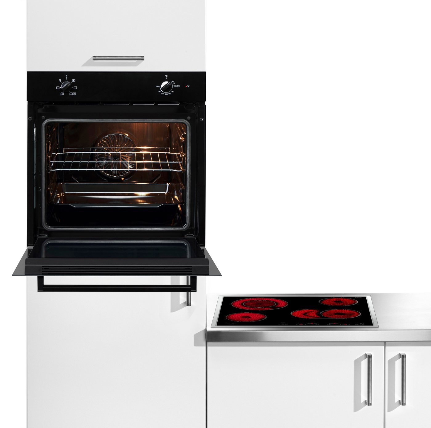 Privileg Backofen-Set BAKO 100 Black, Hydrolyse, Hydrolyse - schnelle und mühelose Reinigung mit der Kraft des Dampfes – Bild 3 von 5