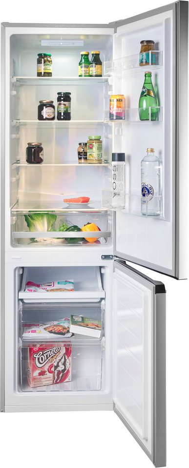 Privileg Kühl-/Gefrierkombination PRKS 8261 S4E, 177 cm hoch, 54 cm breit, Kapazität 262 Liter – Bild 2 von 5
