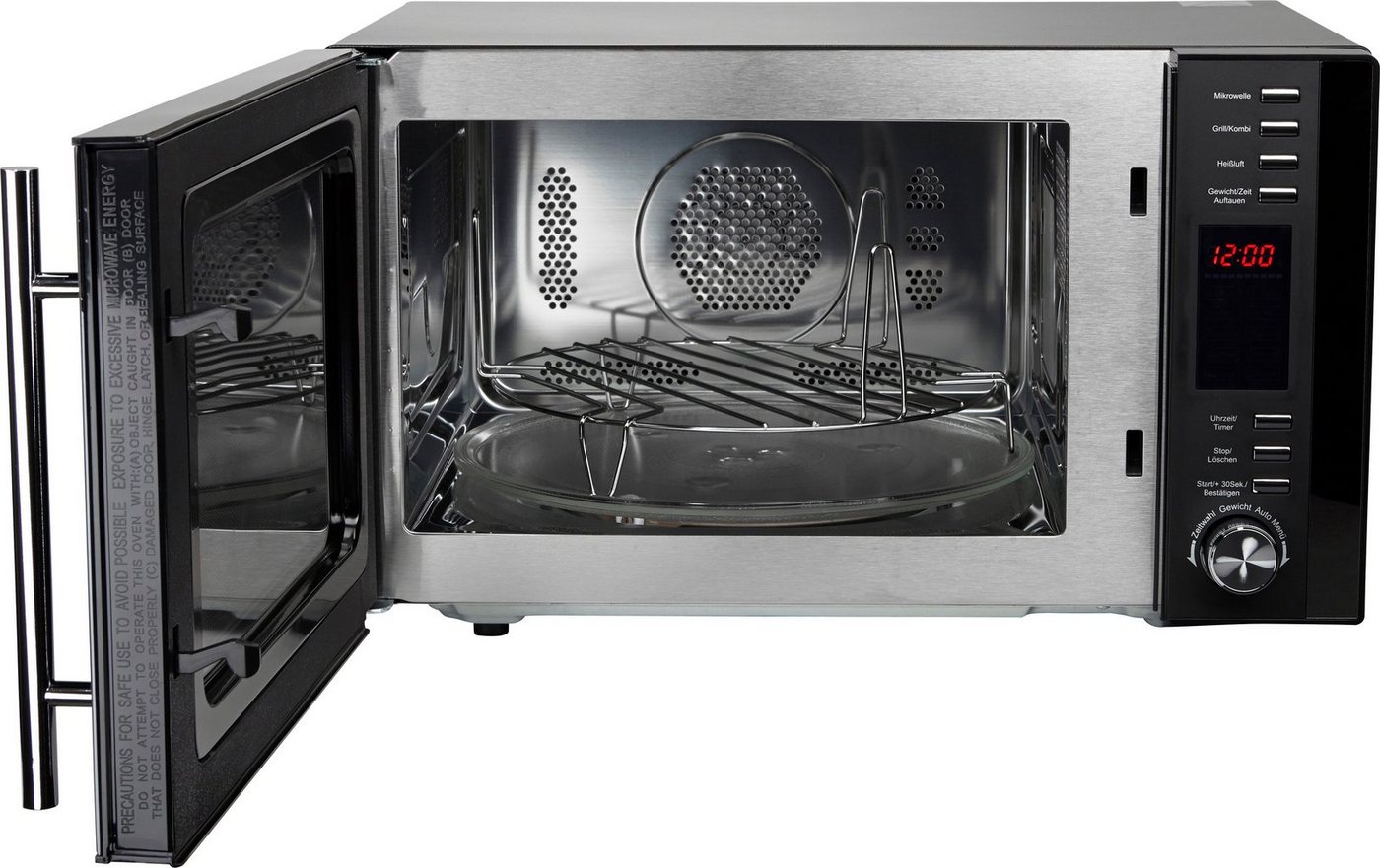 Privileg Mikrowelle 285902, Grill und Heißluft, 25 l, 3-in-1 Gerät – Bild 2 von 5