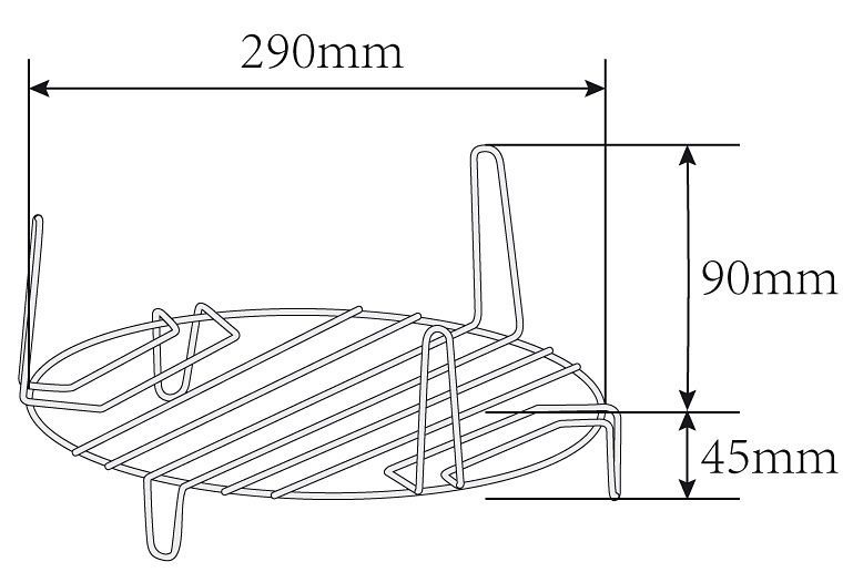 Privileg Mikrowelle 285902, Grill und Heißluft, 25 l, 3-in-1 Gerät – Bild 5 von 5
