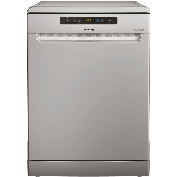 Privileg Standgeschirrspüler P0F ECO 2D541 S, 14 Maßgedecke, Fast&Clean 28 Min. – das effektive Reinigungsprogramm unter 28 Minuten