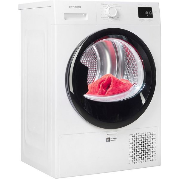 Privileg Wärmepumpentrockner PD 7D WMB, Knitterschutz – verhindert die Bildung von Knitterfalten