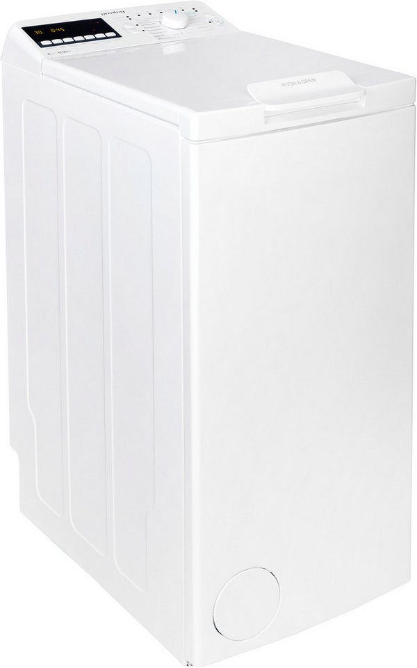 Privileg Waschmaschine Toplader PWT B626S, 6 kg, 1200 U/min, Water Balance Plus – passt Verbrauch automatisch an die Menge an – Bild 2 von 5