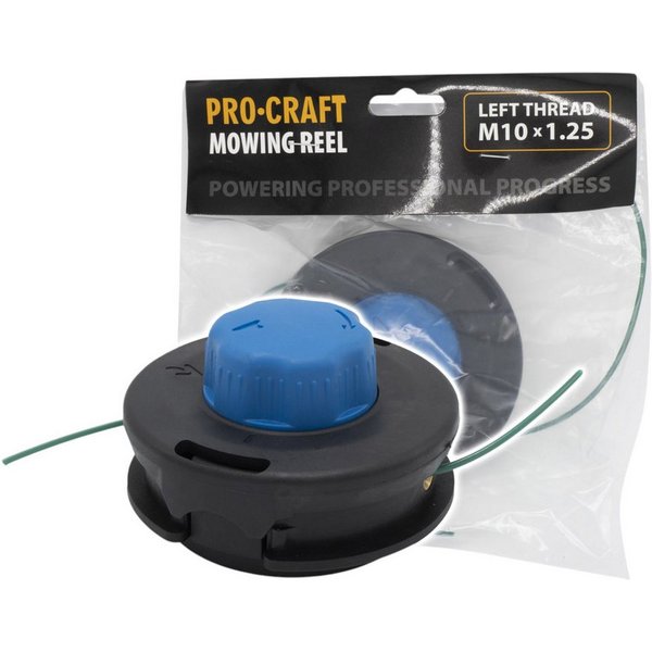 PRO CRAFT Fadenkopf MR-9 Kunststoff Basis 2,4 mm x 2,5 m M10 x 1,25