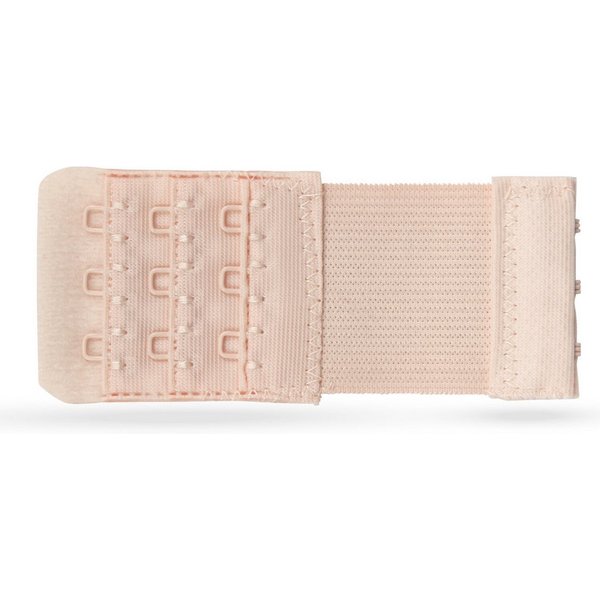 Pro Home BH-Verlängerung Elastischer Bra Extender - 9,5cm x 2,5 bis 5,5cm (3 St), flexible Erweiterung für BH's - BH-Verlängerer - Verlängerung