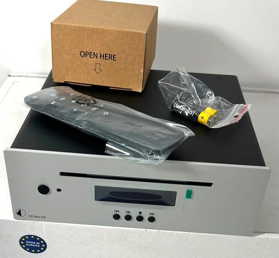 Pro-Ject CD Box DS CD Player High End Audio CD Spieler Silber