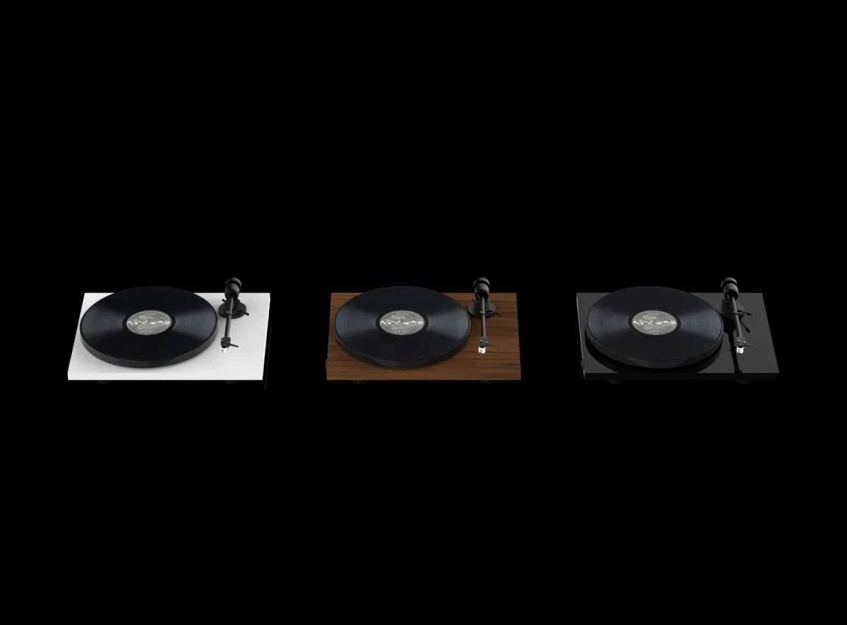 Pro-Ject Pro-Ject E1 Phono - Seidenmatt Weiß Plattenspieler – Bild 5 von 5
