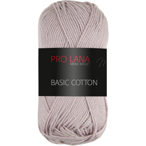 Pro Lana Pro Lana BASIC COTTON Baumwollgarn 50 g Häkelwolle, 125 m (Perfektes Baumwoll-Garn für leichte Pullover, Mützen und Accessoires), 50 g