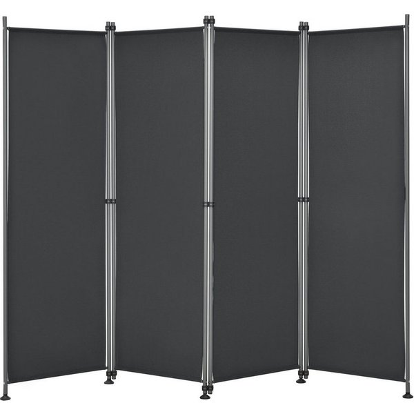 pro.tec Paravent, »Modica« Trennwand Outdoor Sichtschutz 170x215cm Schwarz