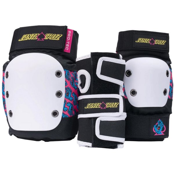 Pro-tec Protektoren-Set Street Gear 3-Pack (Set), Santa Cruz Signature Edition