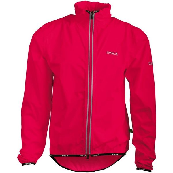 PRO-X ELEMENTS Fahrradjacke AIR JACKET ultraleicht, Helmkompatibel, verlängerter Rücken Wasserdicht, atmungsaktiv, winddicht, verschweißte Nähte