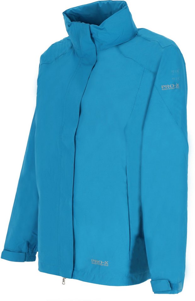 PRO-X ELEMENTS Funktionsjacke CARRIE wasserdicht, atmungsaktiv, im Packsack verstaubar, große Größen Wasserdicht Atmungsaktiv Leicht Im Packsack verstaubar Groß – Bild 2 von 5