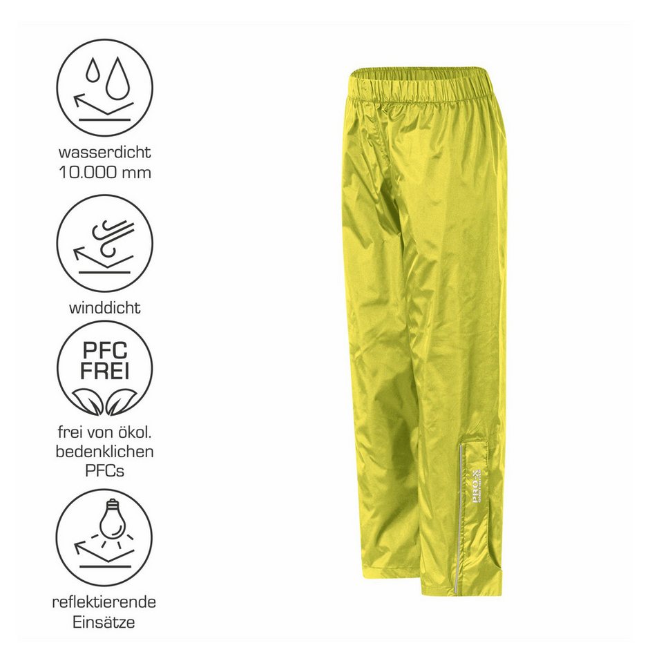PRO-X ELEMENTS Regenhose TOMA wasserdicht, winddicht, verschweißte Nähte Gummizug im Bund – Bild 3 von 3
