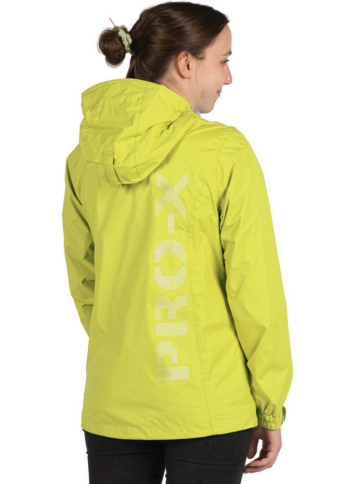 PRO-X ELEMENTS Regenjacke LADY FLASH atmungsaktiv, wasserdicht, verschweißte Nähte wasserdicht, atmungsaktiv, winddicht, verschweißte Nähte – Bild 4 von 5