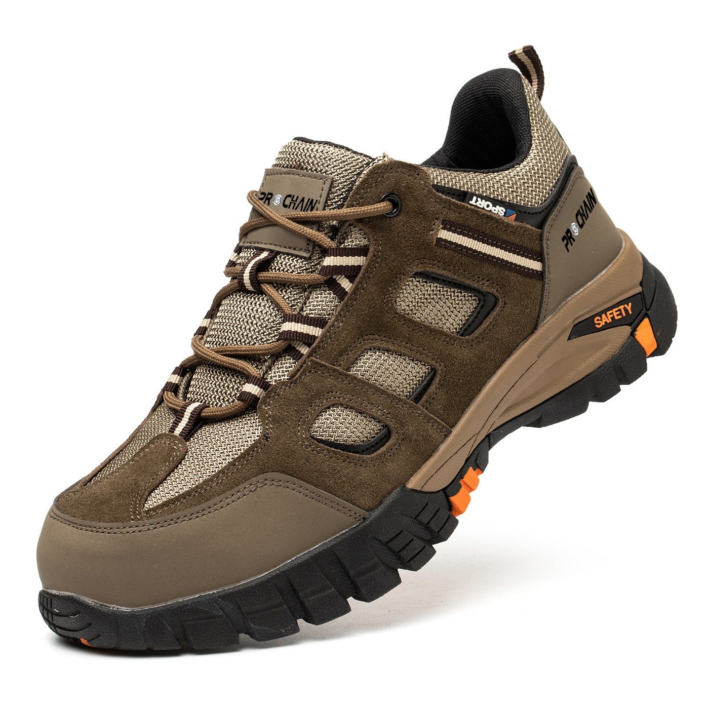 PROCHAIN S1P SRC Arbeitsschuhe Modische Herren Sicherheitsschuh (Stahlkappe Arbeitsschuhe chutzschuhe Schutzausrüstung, sportlich, bequem, leicht, atmungsaktiv, – Bild 2 von 5