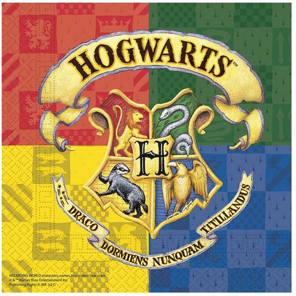 Procos Papierserviette 'Harry Potter', Servietten 20Stk./33x33cm
