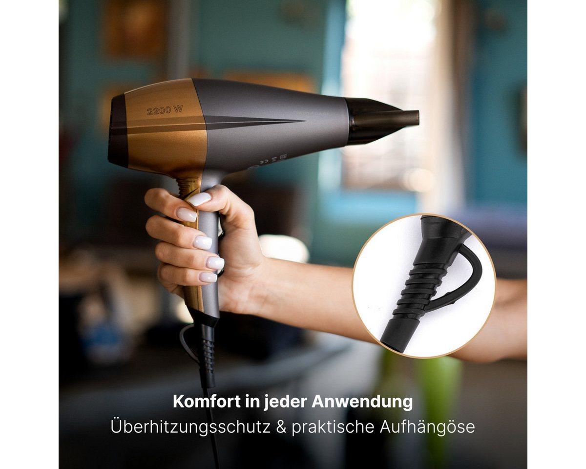 ProfiCare Haartrockner PC-HT 3010, Ionisierungsfunktion, 2200 Watt, 3 Stufen – Bild 5 von 5