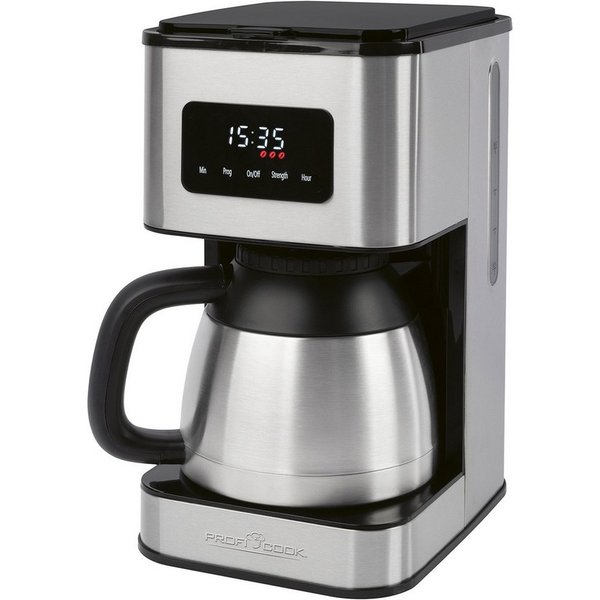 ProfiCook Filterkaffeemaschine PC-KA 1300, Kaffeemaschine mit Thermoskanne, bis zu 10 Tassen