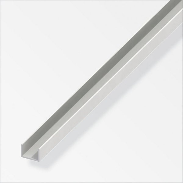 alfer Profil alfer U-Profil 1 m, 10 x 14 x 1 mm PVC