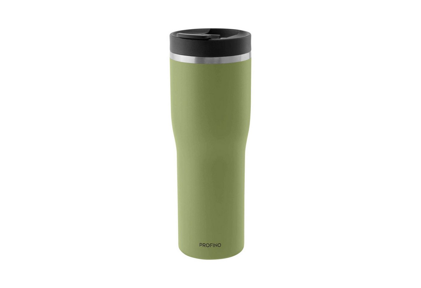 Profino Thermobecher BARISTA, salbei, Edelstahl, Kunststoff – Bild 2 von 5
