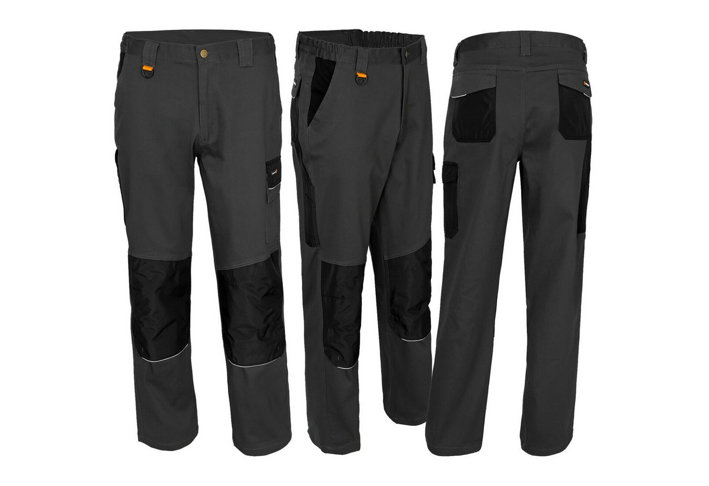 Profus Arbeitshose Arbeitsbekleidung Berufsbekleidung Weich Baumwolle Spandex Hose HOBART – Bild 2 von 4