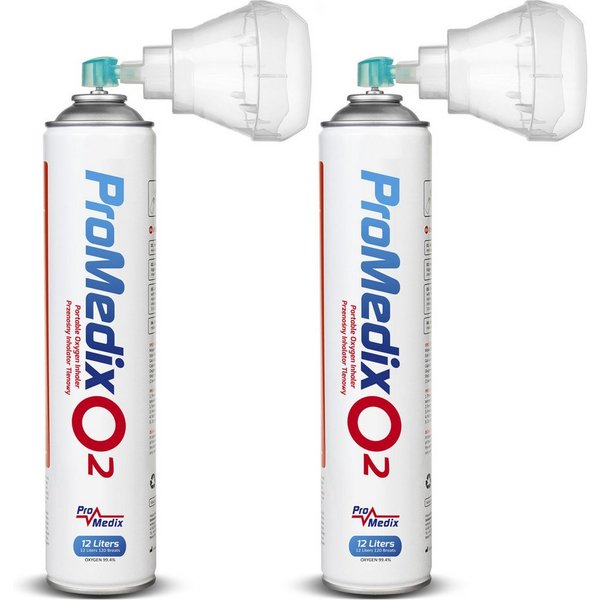 Promedix Inhalator PR-994, 2-tlg., Sauerstoffkonzentration 99,4%, 12Liter Volumen