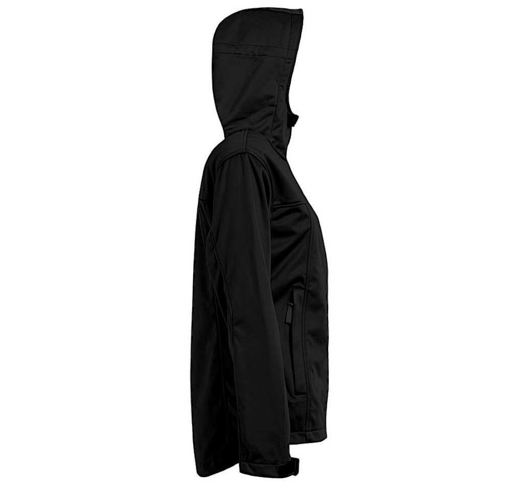 Promodoro Softshelljacke Hoody Softshell Jacke Kapuzenjacke mit Kapuze, winddicht, atmungsaktiv und bequem – Bild 5 von 5