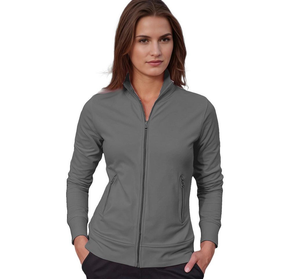 Promodoro Sweatjacke Jacket Stand-Up Collar mit weich angerauter Innenseite und Elasthanbündchen – Bild 3 von 5