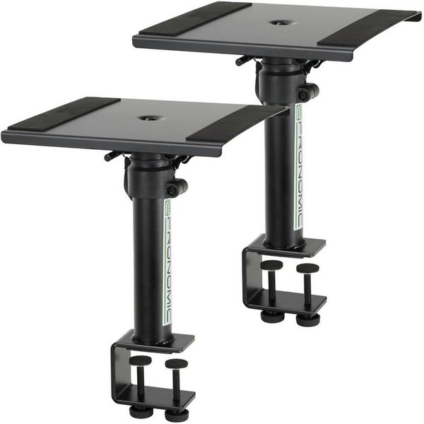 Pronomic Lautsprecherständer Tischstative Paar mit Tischklemme für Studio Monitore, (bis 0 Zoll, SLS-36K, 2-tlg., Paar Boxenstative, Lautsprecherstative höhenve