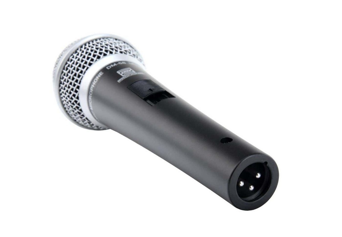 Pronomic Mikrofon DM-58 Dynamisches Gesangs Mikrofon mit Schalter (inkl. 3x Mikrofone und 3x 5m XLR Kabel, 6-tlg), Richtcharakteristik: Superniere – Bild 3 von 5