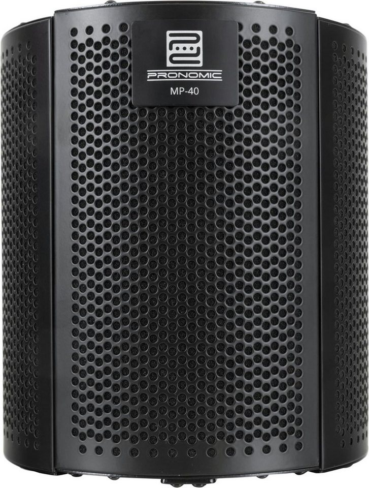 Pronomic Mikrofon-Halterung MP-40 Micscreen-Tischstativ - Ideal für Studio/Podcast & 2 Gelenke, (bis 0 Zoll, verhindert unerwünschte Schallreflektionen oder Ech – Bild 4 von 5