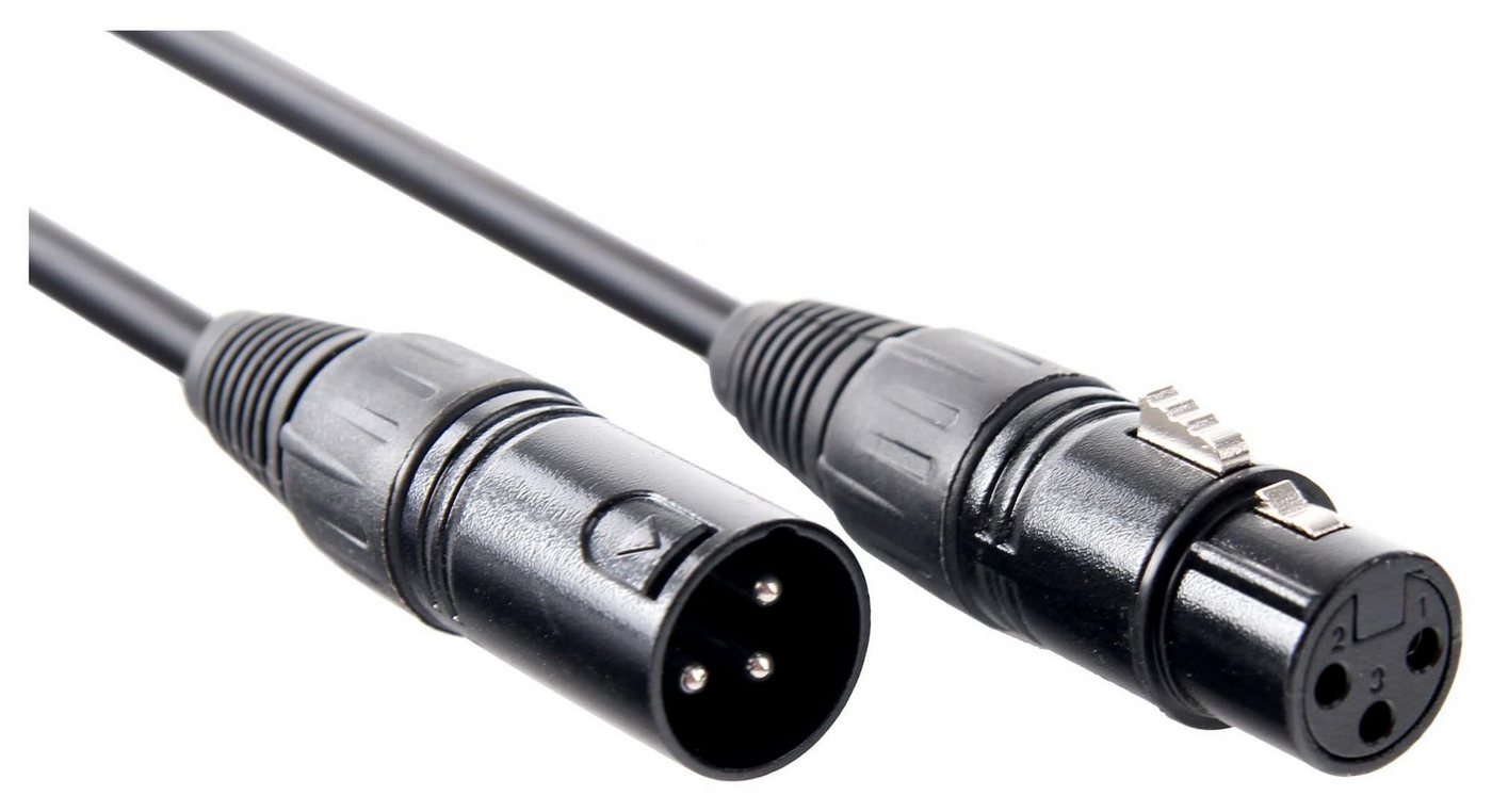 Pronomic XFXM-2.5 Mikrofonkabel 2,5 m Audio-Kabel, XLR, XLR (250 cm), Stecker handgelötet, säure- und ölfest – Bild 2 von 2