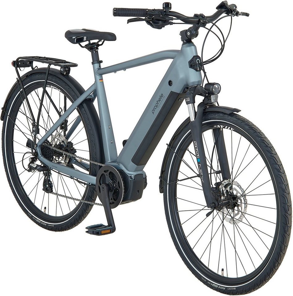 Prophete E-Bike Trekkingrad Entdecker 3.8, 8 Gang Shimano Altus Schaltwerk, Kettenschaltung, Mittelmotor, 540 Wh, Pedelec, Elektrofahrrad für Herren – Bild 2 von 5