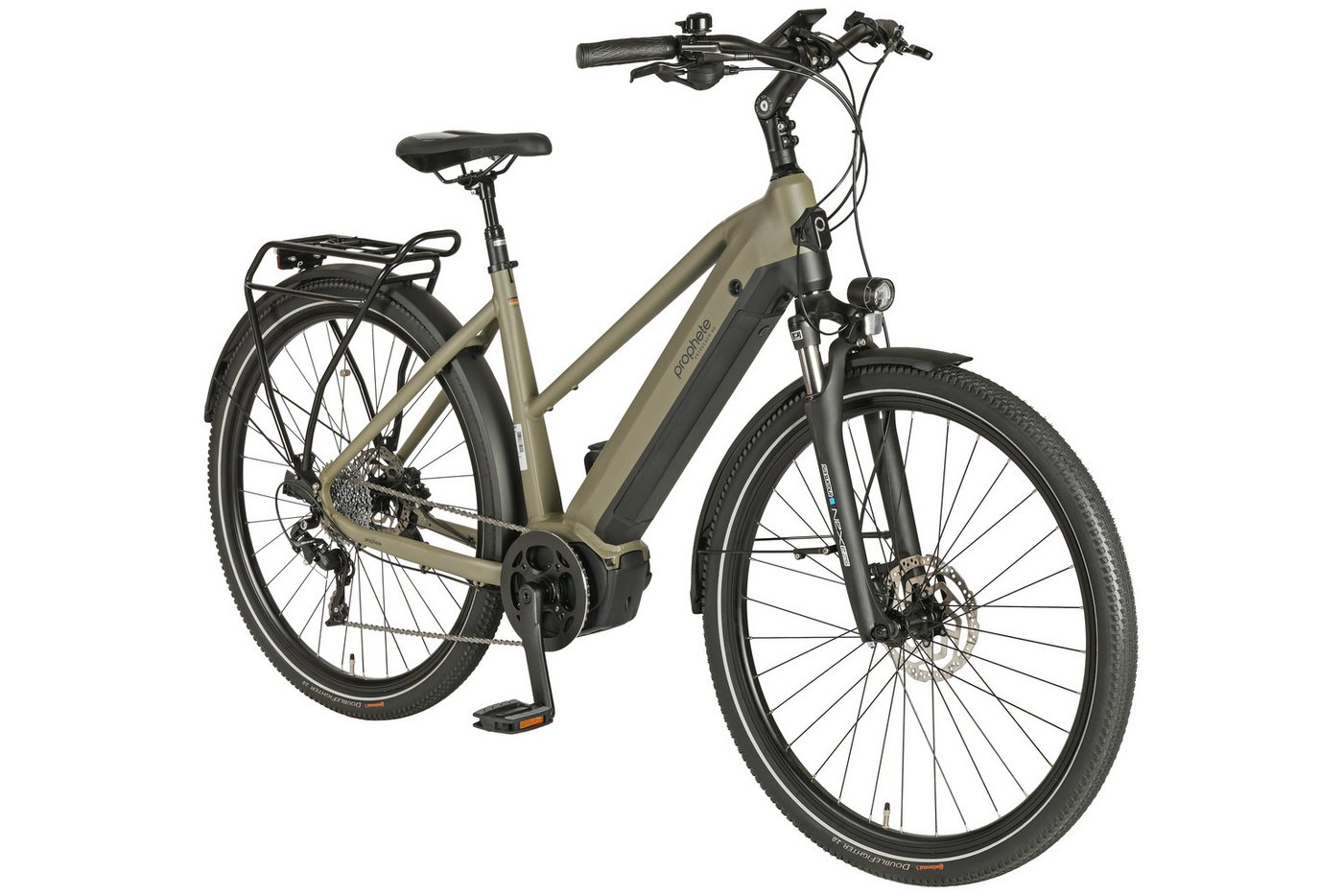 Prophete E-Bike Trekkingrad Entdecker 4.0, 10 Gang microSHIFT XLE Schaltwerk, Kettenschaltung, Mittelmotor, 540 Wh, Pedelec, Elektrofahrrad für Damen – Bild 2 von 5
