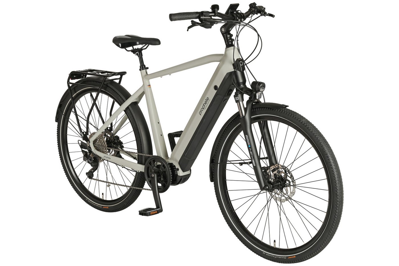 Prophete E-Bike Trekkingrad Entdecker 5.0, 10 Gang Shimano Deore Schaltwerk, Kettenschaltung, Mittelmotor, 800 Wh, Pedelec, Elektrofahrrad für Herren – Bild 2 von 5