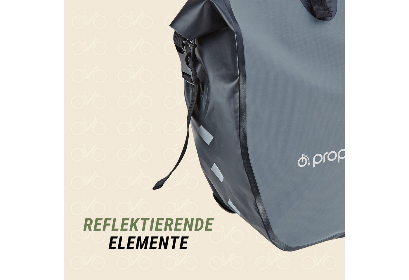 Prophete Fahrradtasche – Bild 3 von 5