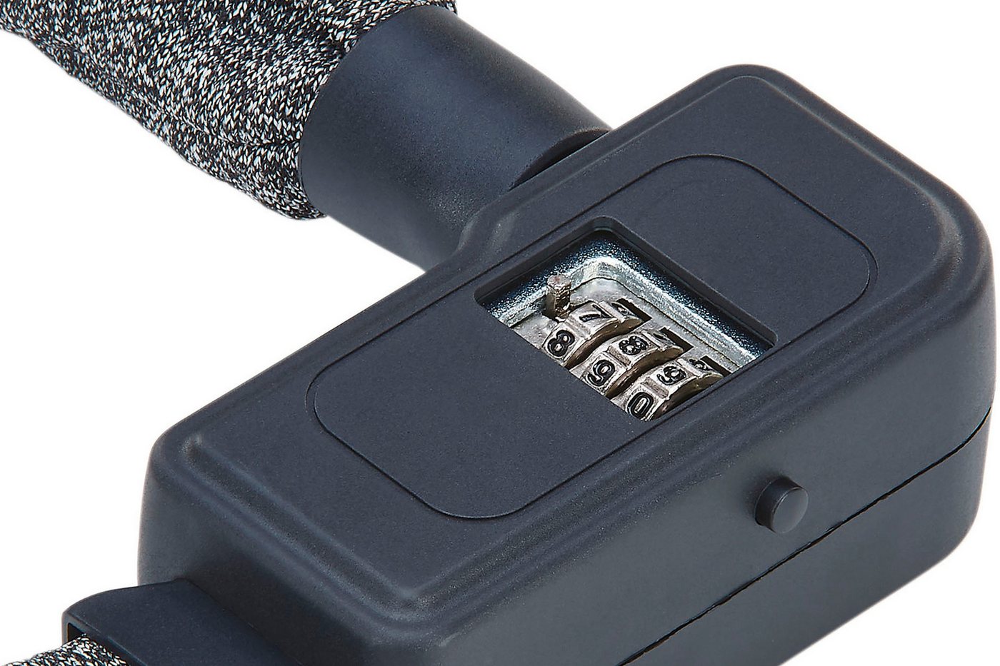 Prophete Kettenschloss Faltschloss mit Fingerabdrucksensor – Bild 3 von 5