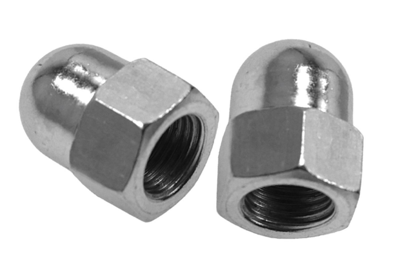 Prophete Muttern 2 Stück Fahrrad Hinterrad Hut Achs Mutter M10x21 Nabe 15mm – Bild 2 von 5