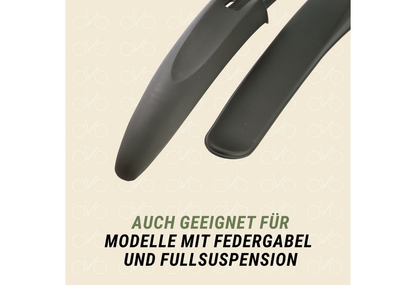 Prophete Schutzblech Steckschutzbleche 20"-29" (Set, 2 St) – Bild 4 von 5