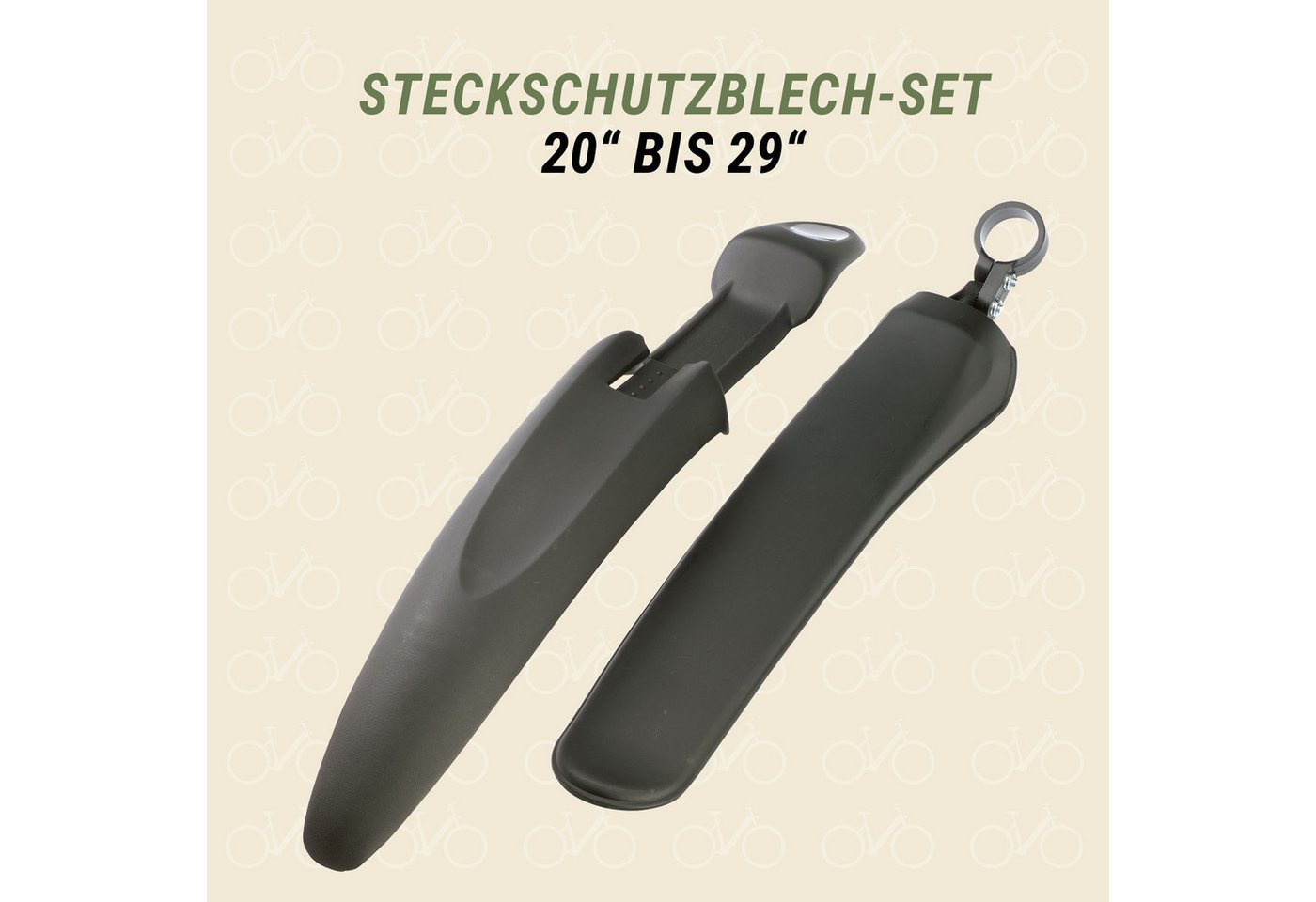 Prophete Schutzblech Steckschutzbleche 20"-29" (Set, 2 St) – Bild 5 von 5
