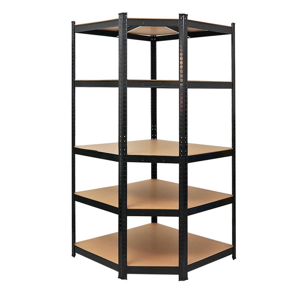 PROREGAL® Eckregal MegaDeal 1x Eckregal + 2x Schwerlastregal Ragnar, Verschiedene Farben, Stabiles Lagerregal Eckregal mit 175kg Fachlast Steckmontage – Bild 4 von 5