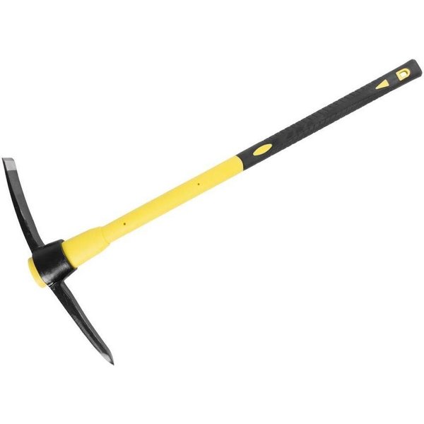 PROREGAL® Gartenhacke Spitzhacke 2.25 kg, Glasfaser mit einem Griff